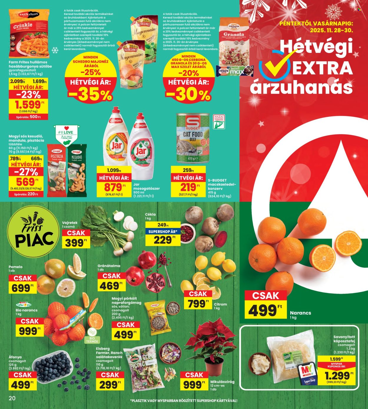 INTERSPAR akciós újságok - 2025.11.27 - 2025.12.03. Oldal 20