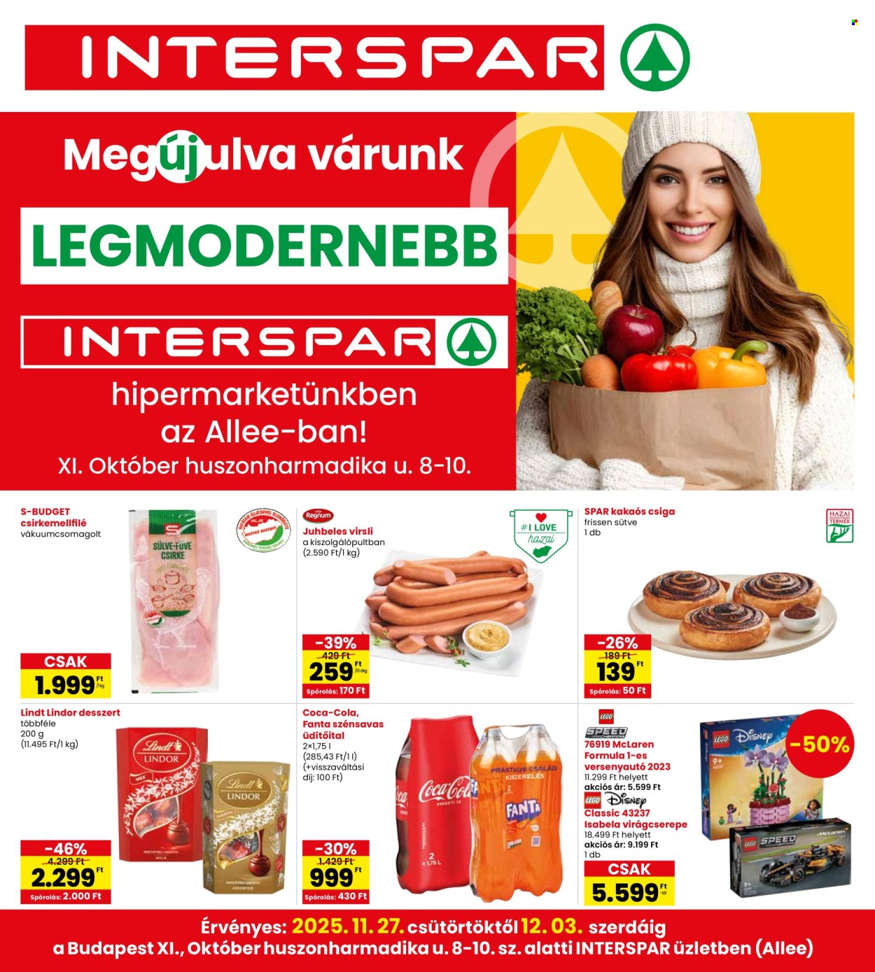 INTERSPAR akciós újságok - 2025.11.27 - 2025.12.03. Oldal 1