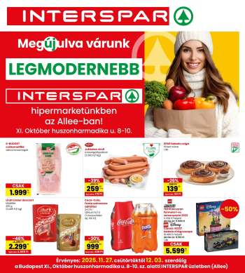 Újság INTERSPAR - 2025.11.27 - 2025.12.03.