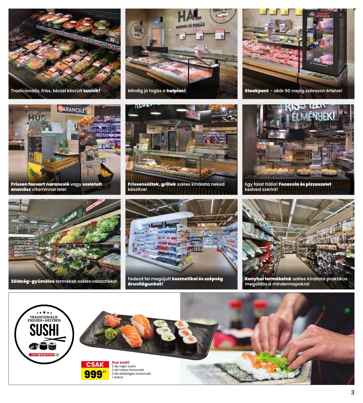 INTERSPAR akciós újságok - 2025.11.27 - 2025.12.03. Oldal 3