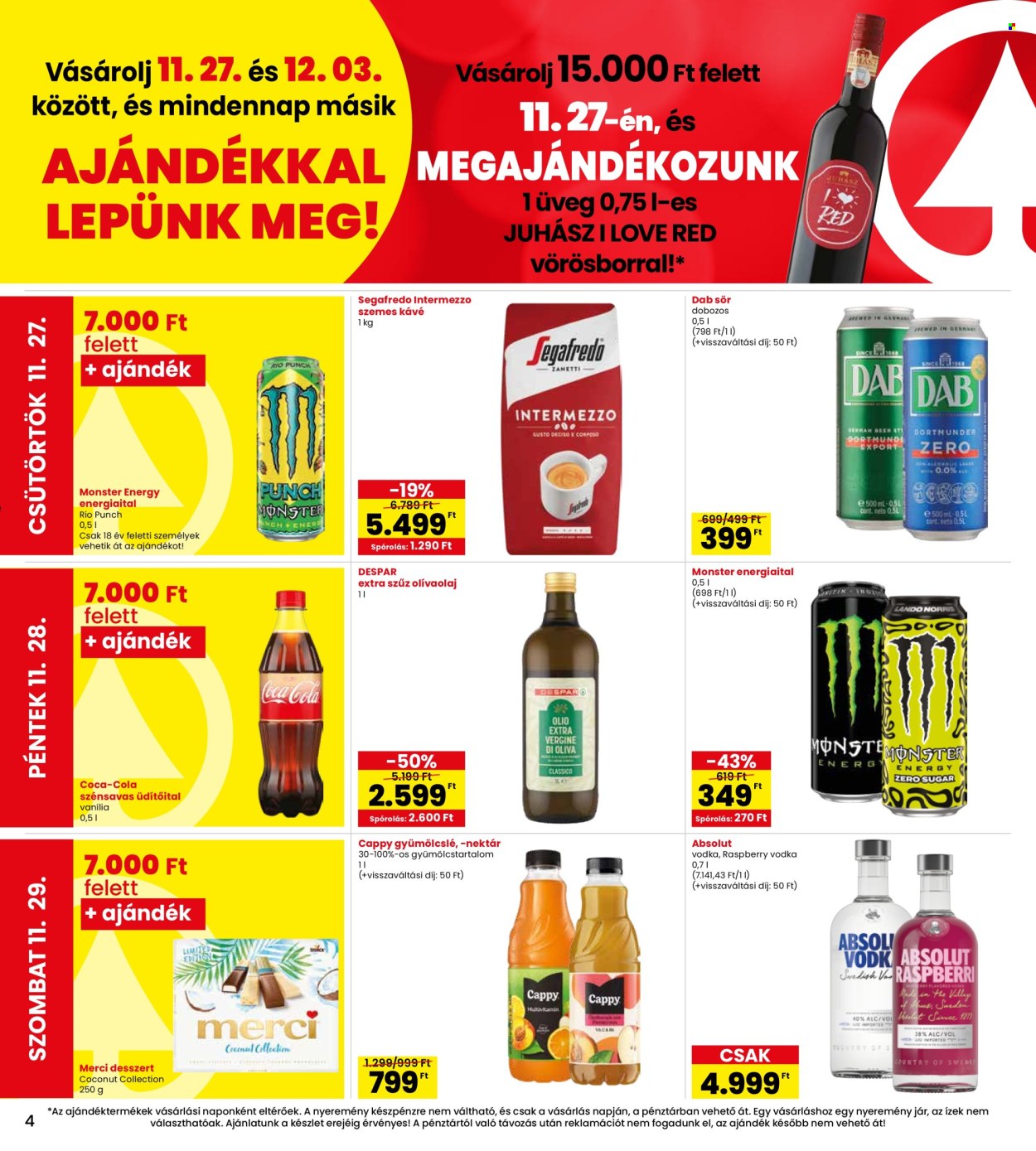 INTERSPAR akciós újságok - 2025.11.27 - 2025.12.03. Oldal 4