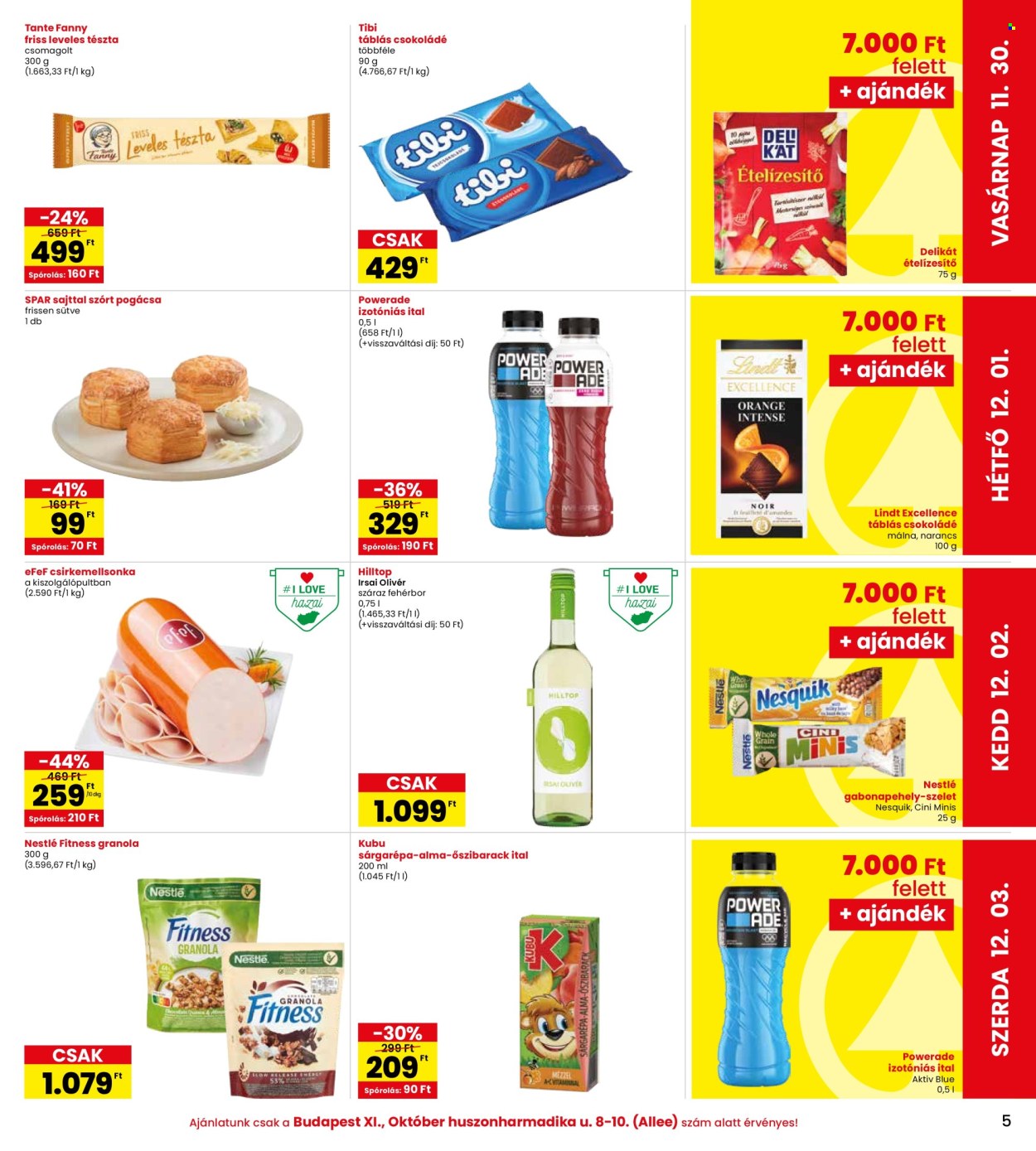 INTERSPAR akciós újságok - 2025.11.27 - 2025.12.03. Oldal 5