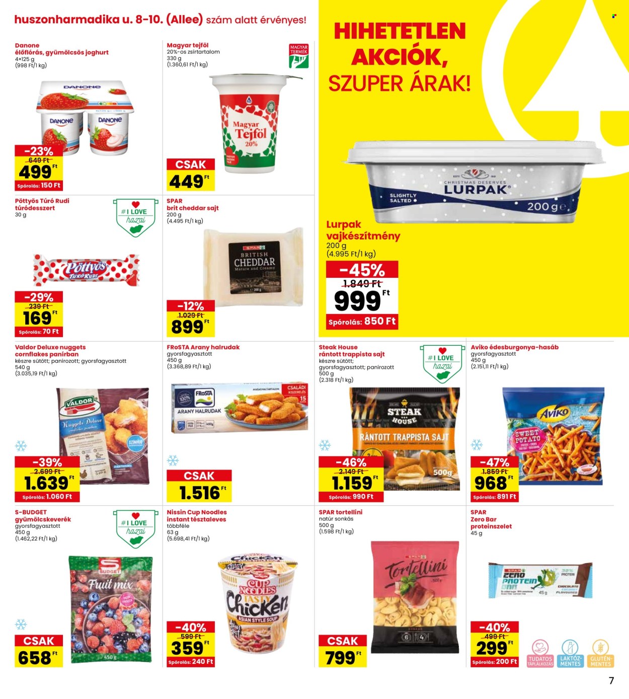 INTERSPAR akciós újságok - 2025.11.27 - 2025.12.03. Oldal 7