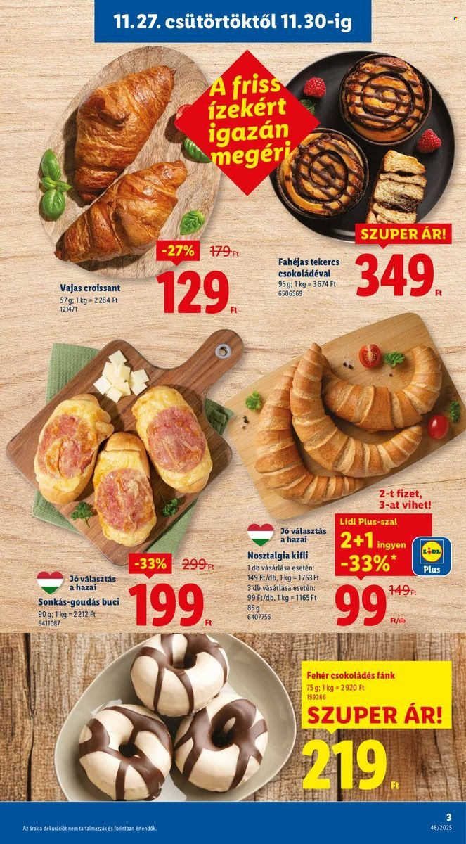 Lidl akciós újságok - 2025.11.27 - 2025.12.03. Oldal 3