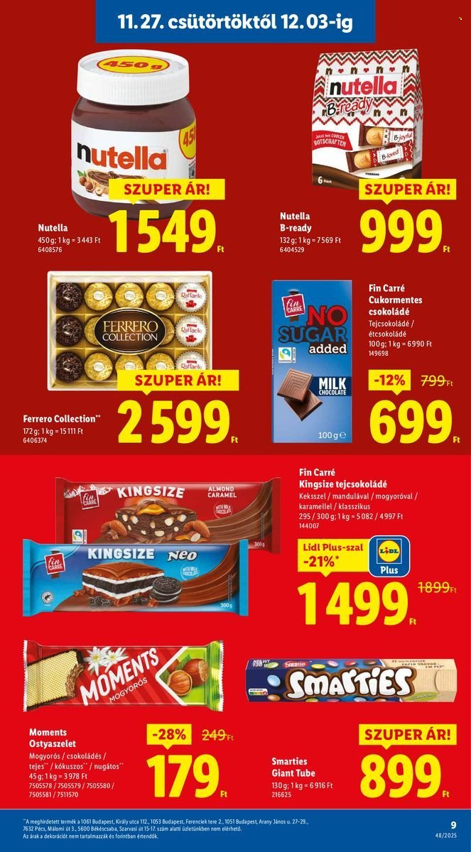 Lidl akciós újságok - 2025.11.27 - 2025.12.03. Oldal 9