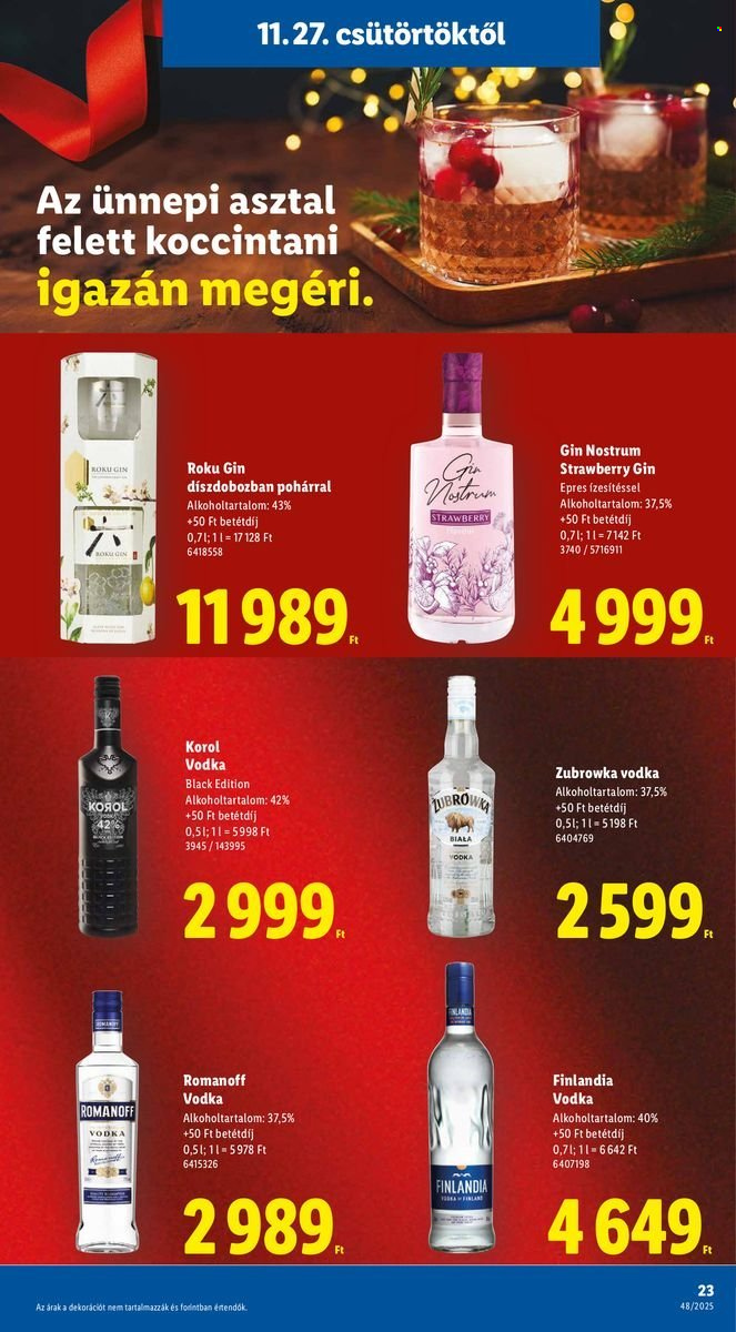 Lidl akciós újságok - 2025.11.27 - 2025.12.03. Oldal 23