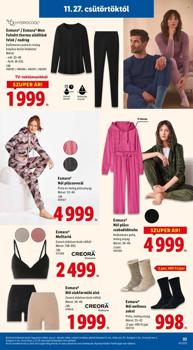 Lidl akciós újságok - 2025.11.27 - 2025.12.03. Oldal 33