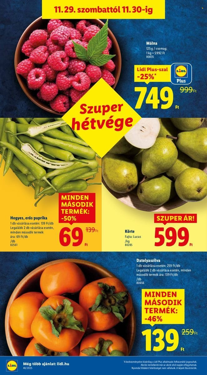 Lidl akciós újságok - 2025.11.27 - 2025.12.03. Oldal 42