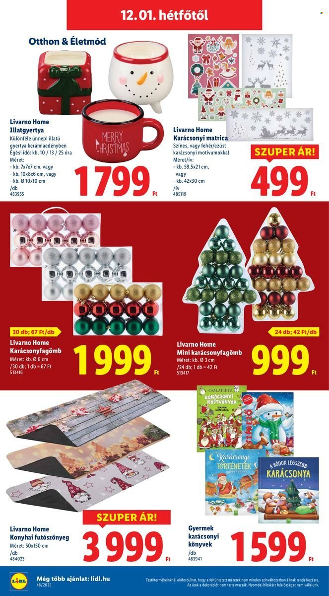 Lidl akciós újságok - 2025.11.27 - 2025.12.03. Oldal 50