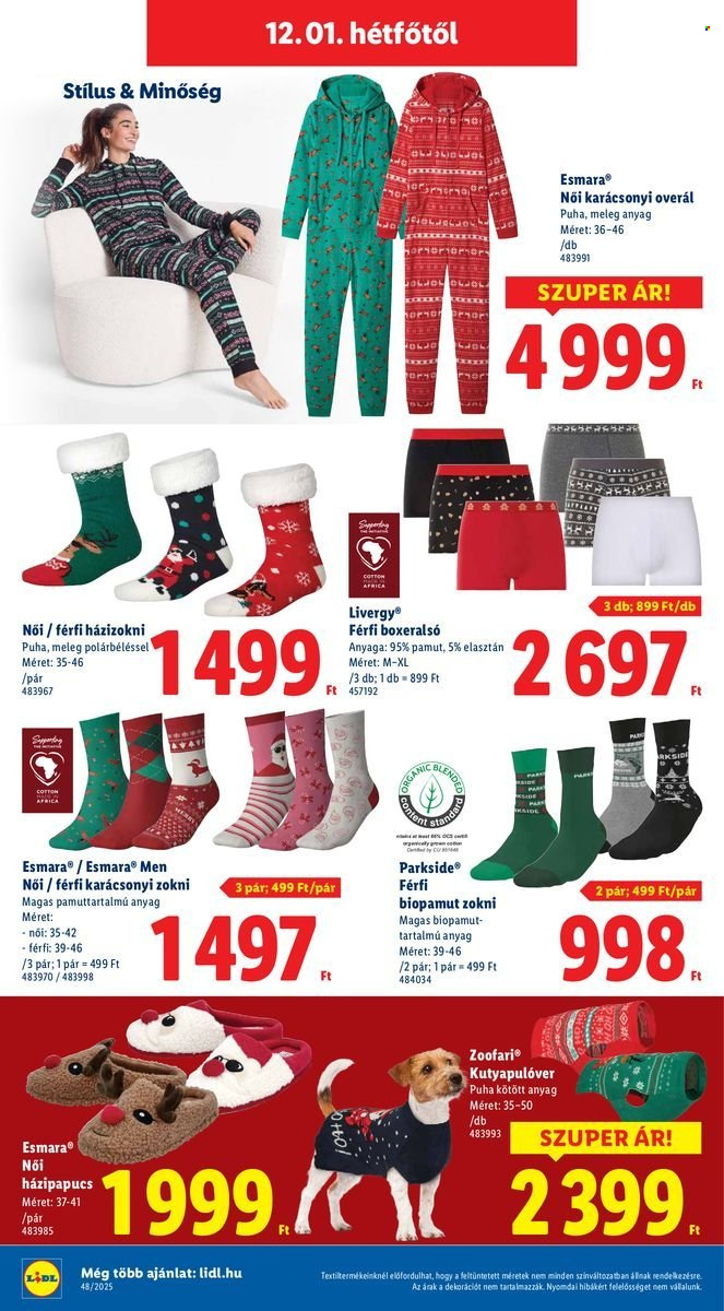 Lidl akciós újságok - 2025.11.27 - 2025.12.03. Oldal 52