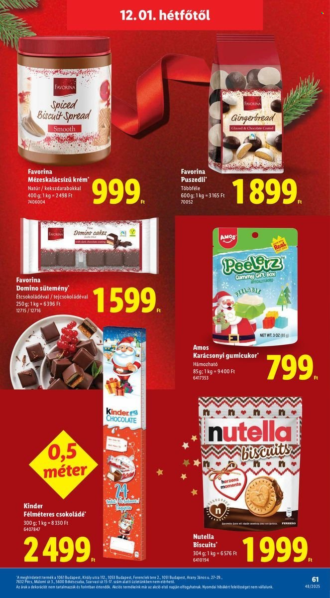 Lidl akciós újságok - 2025.11.27 - 2025.12.03. Oldal 61