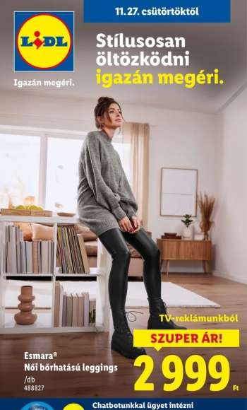 Újság Lidl - 2025.11.27 - 2025.12.03.