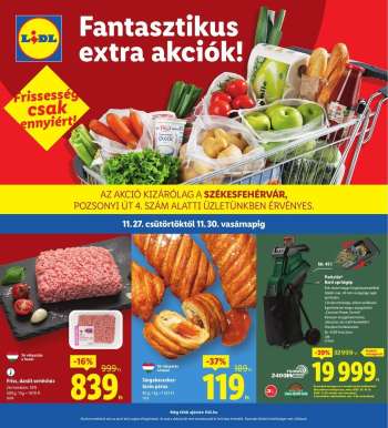 Újság Lidl - 2025.11.27 - 2025.11.30.
