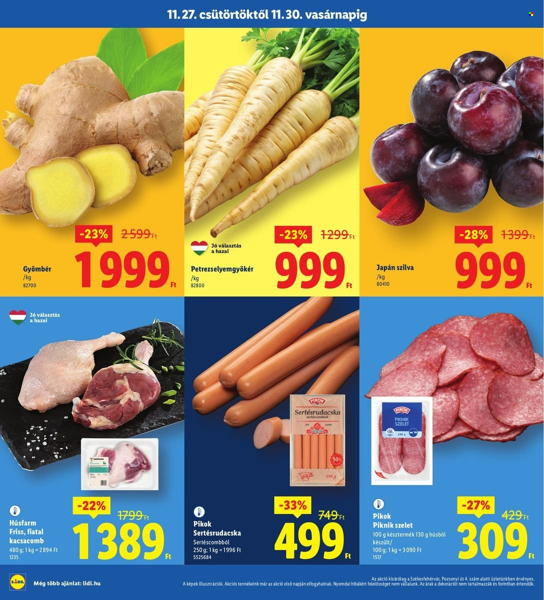 Lidl akciós újságok - 2025.11.27 - 2025.11.30. Oldal 2