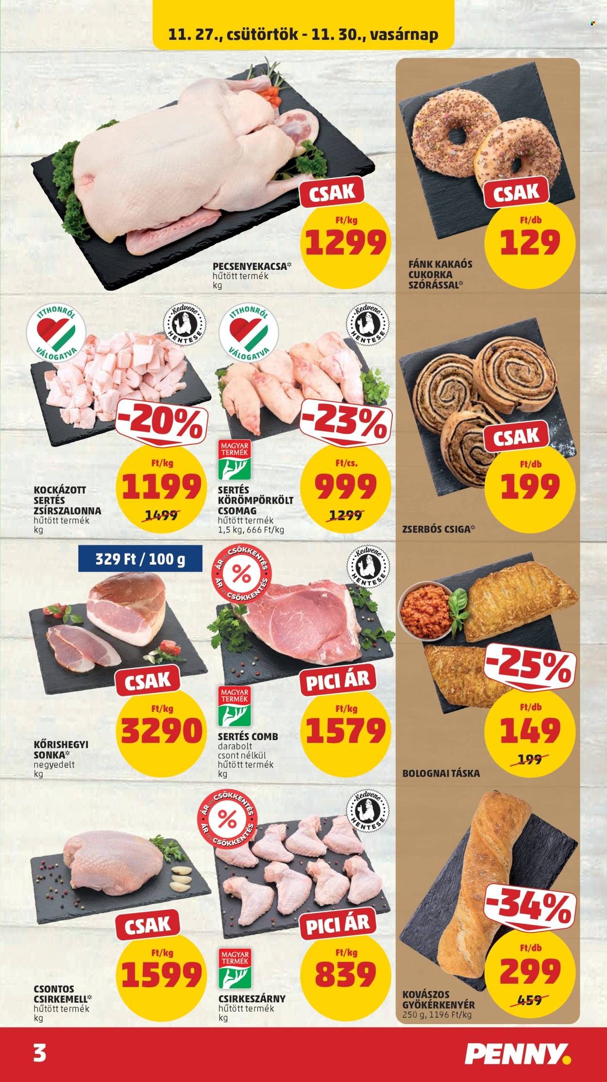 Penny Market akciós újságok - 2025.11.27 - 2025.12.03. Oldal 3