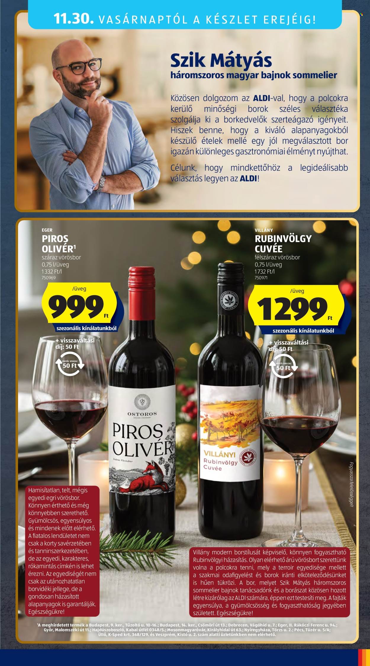 Aldi akciós újságok - 2025.11.27 - 2025.12.03. Oldal 45