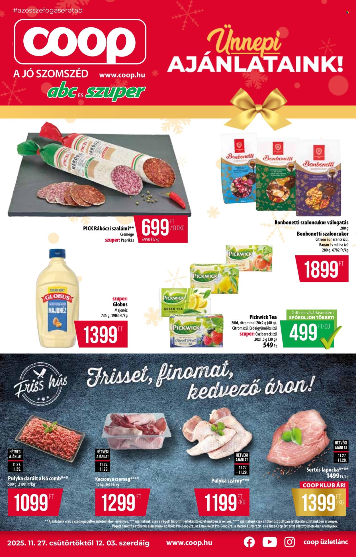Coop akciós újságok - 2025.11.27 - 2025.12.03. Oldal 1