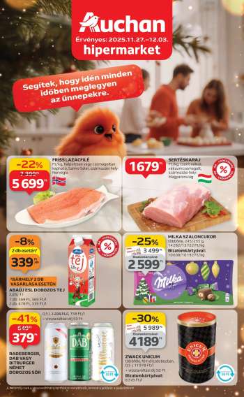 Újság Auchan - 2025.11.27 - 2025.12.03.