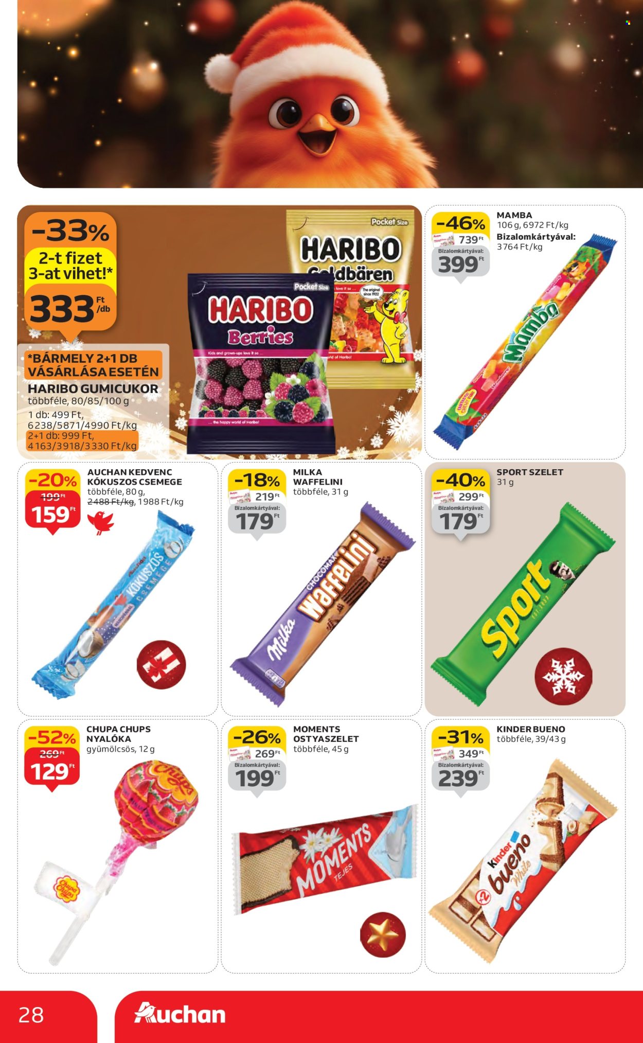 Auchan akciós újságok - 2025.11.27 - 2025.12.03. Oldal 28