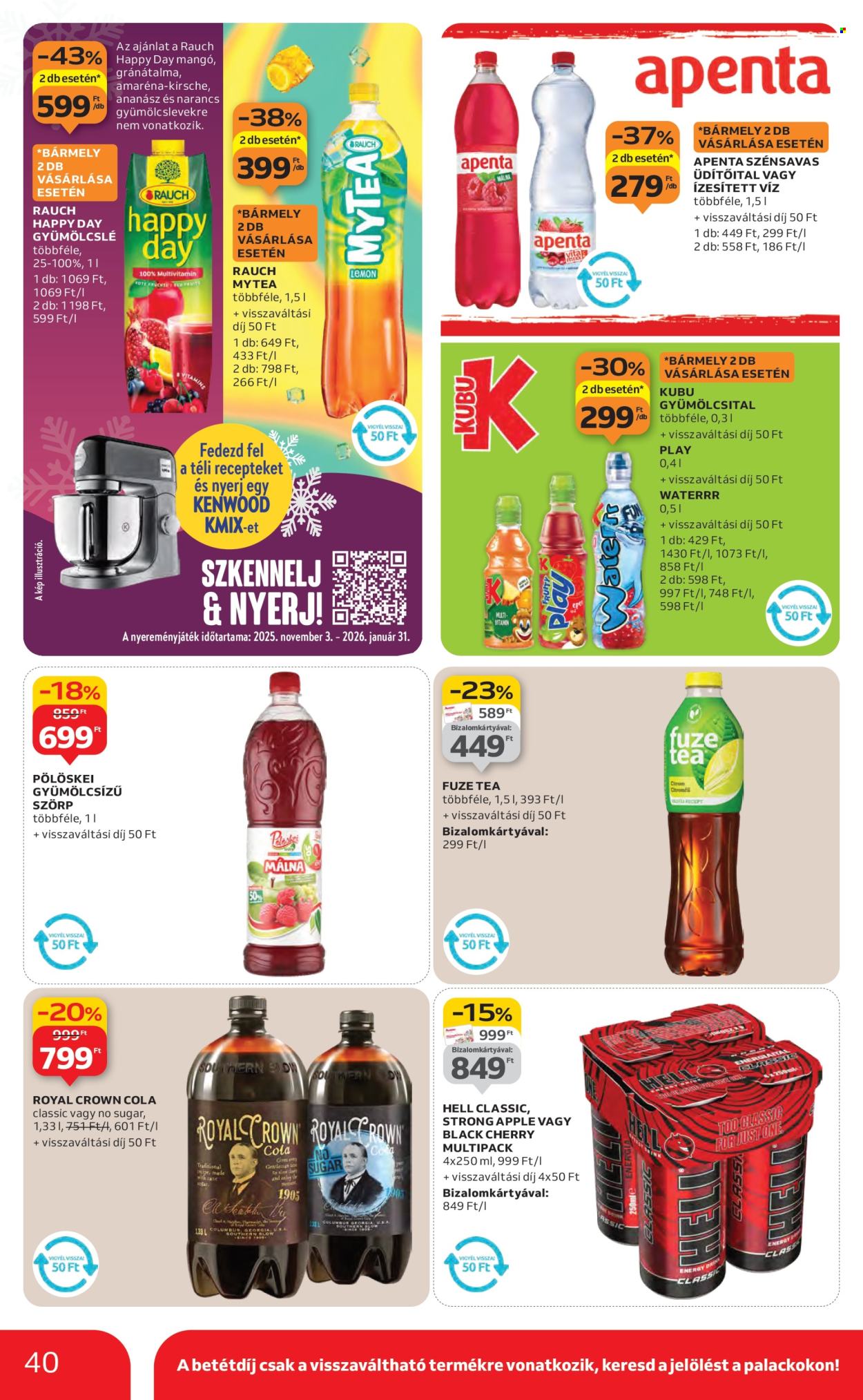 Auchan akciós újságok - 2025.11.27 - 2025.12.03. Oldal 40