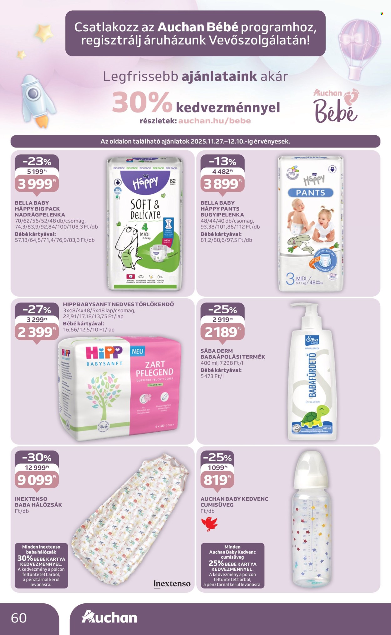 Auchan akciós újságok - 2025.11.27 - 2025.12.03. Oldal 60
