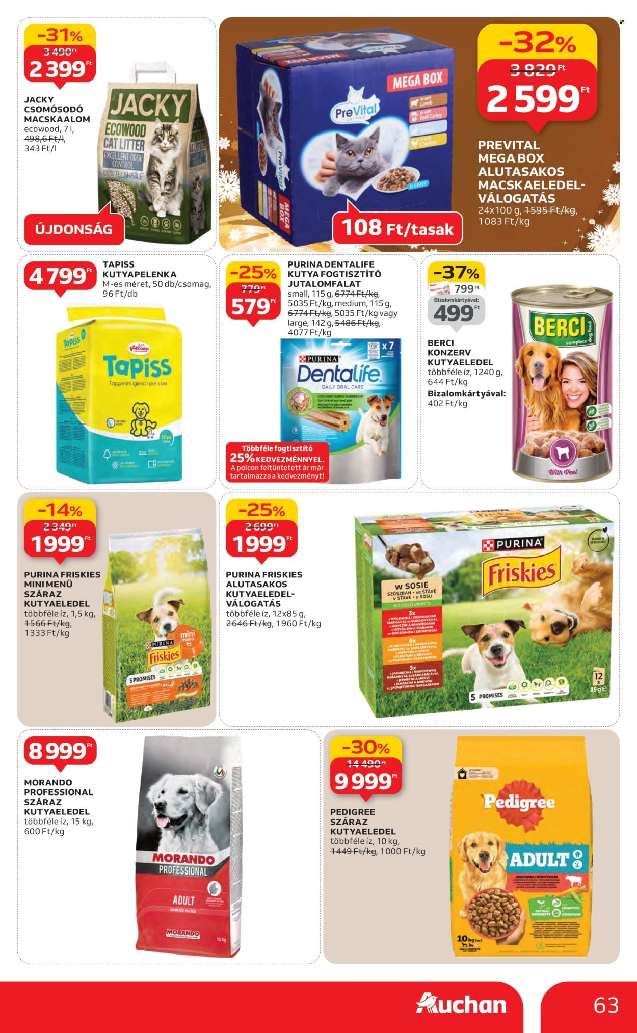 Auchan akciós újságok - 2025.11.27 - 2025.12.03. Oldal 63