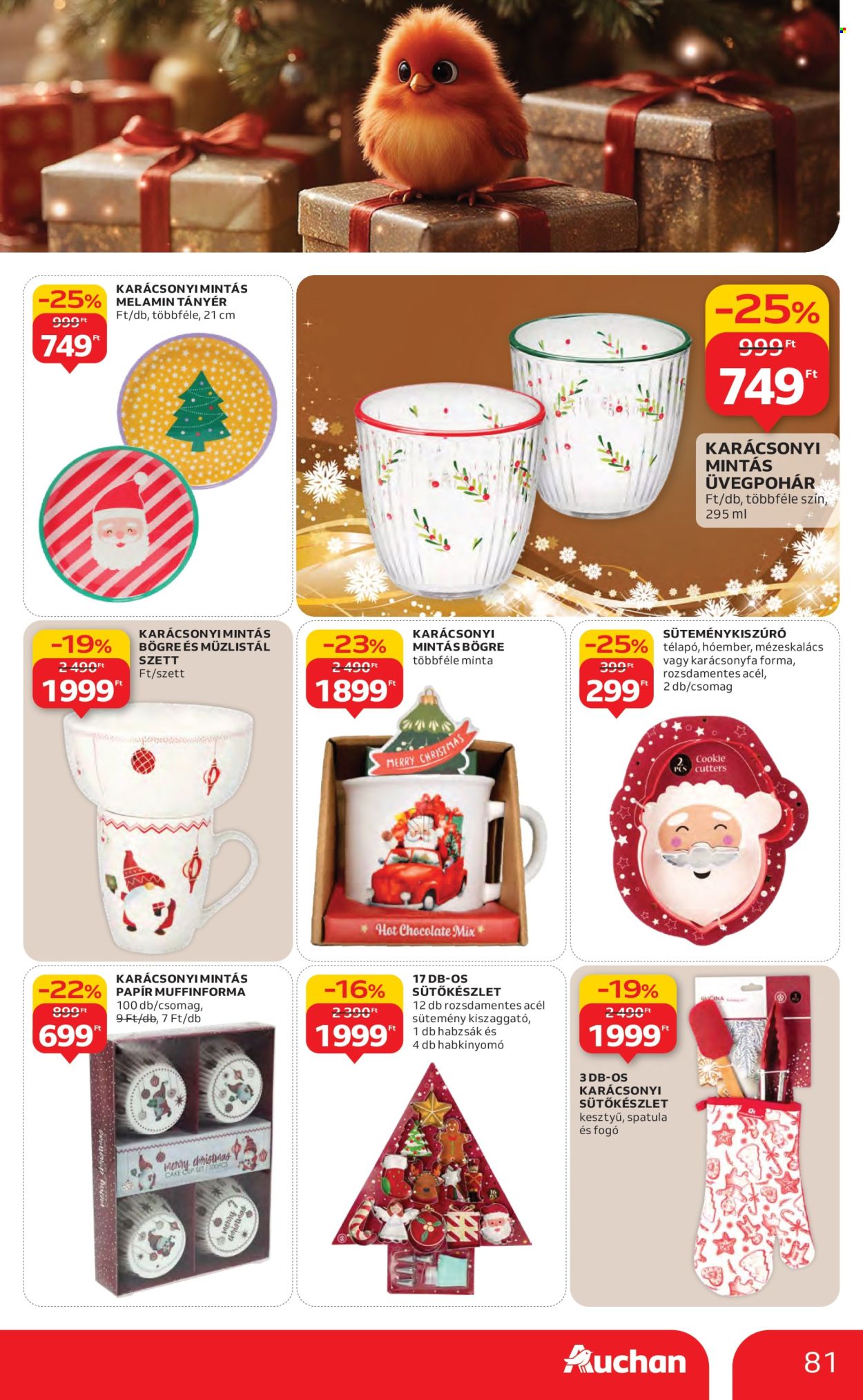 Auchan akciós újságok - 2025.11.27 - 2025.12.03. Oldal 81