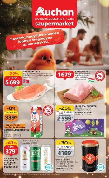 Újság Auchan - 2025.11.27 - 2025.12.03.