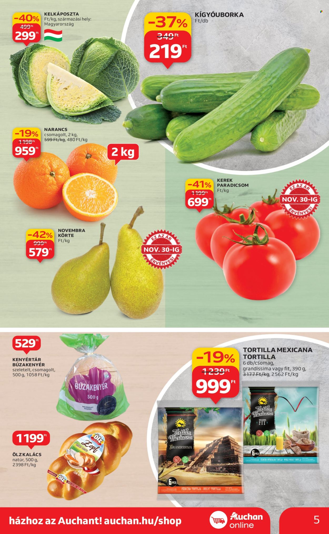 Auchan akciós újságok - 2025.11.27 - 2025.12.03. Oldal 5