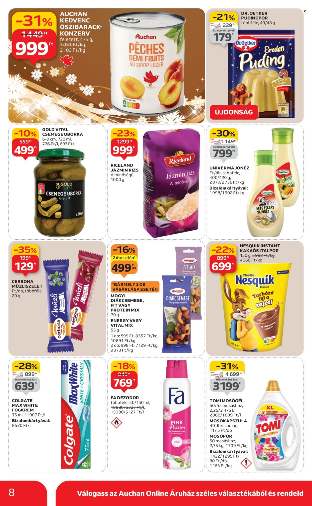 Auchan akciós újságok - 2025.11.27 - 2025.12.03. Oldal 8