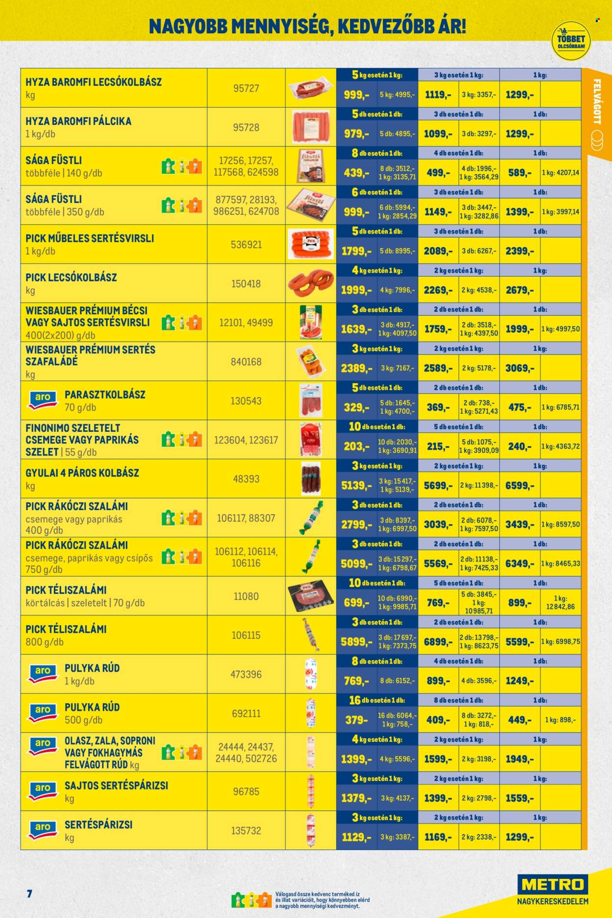 Metro akciós újságok - 2025.12.01 - 2025.12.31. Oldal 7