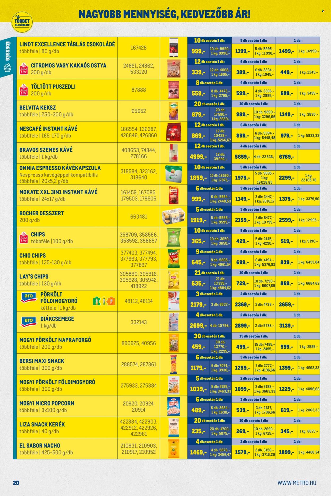 Metro akciós újságok - 2025.12.01 - 2025.12.31. Oldal 20