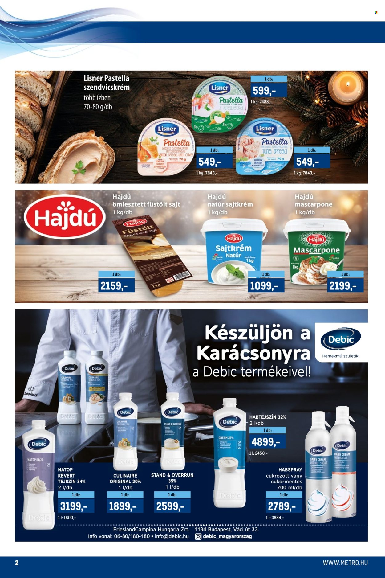Metro akciós újságok - 2025.12.01 - 2025.12.14. Oldal 2