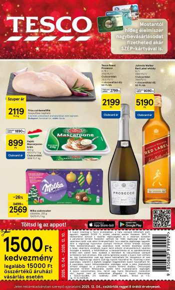 Újság TESCO - 2025.12.04 - 2025.12.10.