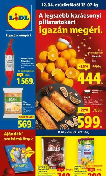Újság Lidl - 2025.12.04 - 2025.12.10.