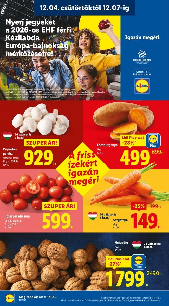 Lidl akciós újságok - 2025.12.04 - 2025.12.10. Oldal 4
