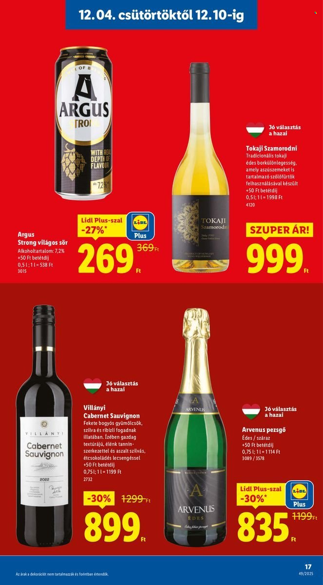 Lidl akciós újságok - 2025.12.04 - 2025.12.10. Oldal 17