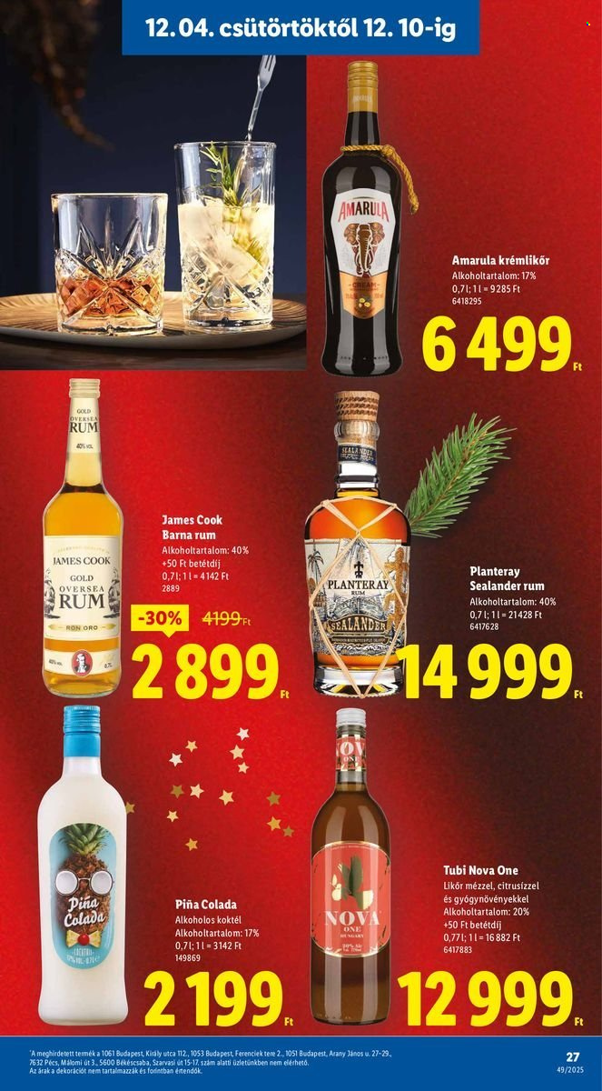 Lidl akciós újságok - 2025.12.04 - 2025.12.10. Oldal 27