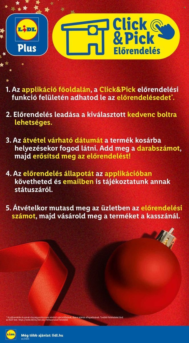 Lidl akciós újságok - 2025.12.04 - 2025.12.10. Oldal 30