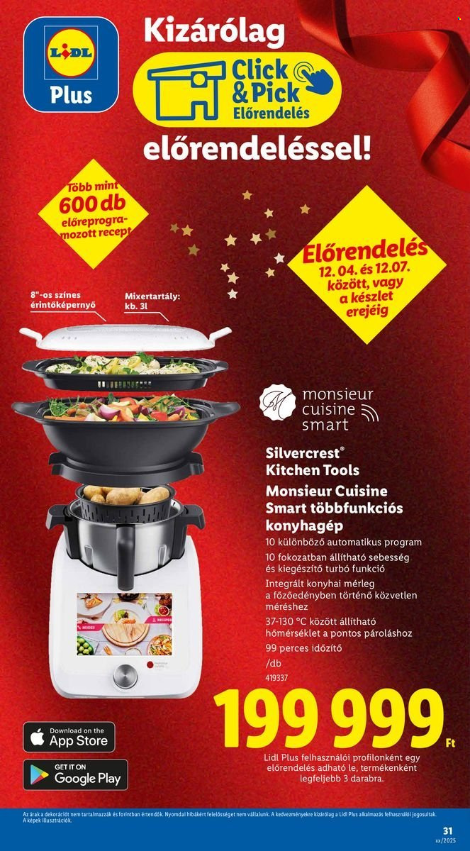 Lidl akciós újságok - 2025.12.04 - 2025.12.10. Oldal 31