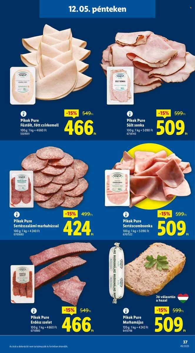 Lidl akciós újságok - 2025.12.04 - 2025.12.10. Oldal 37