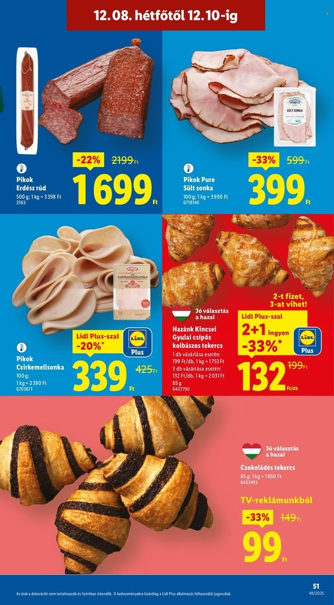 Lidl akciós újságok - 2025.12.04 - 2025.12.10. Oldal 51