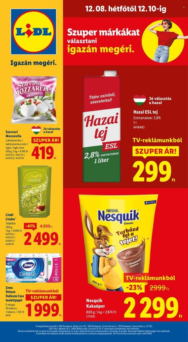 Lidl akciós újságok - 2025.12.04 - 2025.12.10. Oldal 62