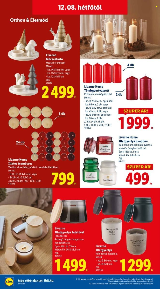 Lidl akciós újságok - 2025.12.04 - 2025.12.10. Oldal 10