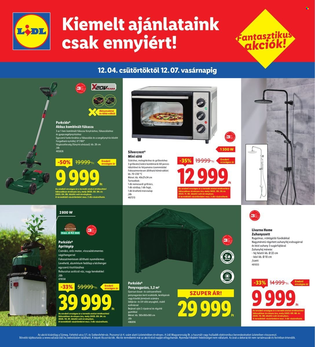 Lidl akciós újságok - 2025.12.04 - 2025.12.07. Oldal 4