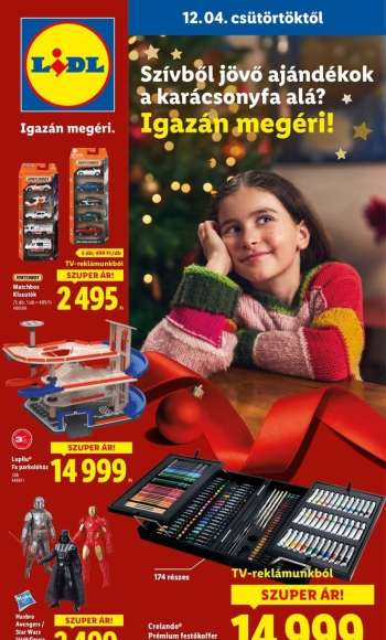 Újság Lidl - 2025.12.04 - 2025.12.28.