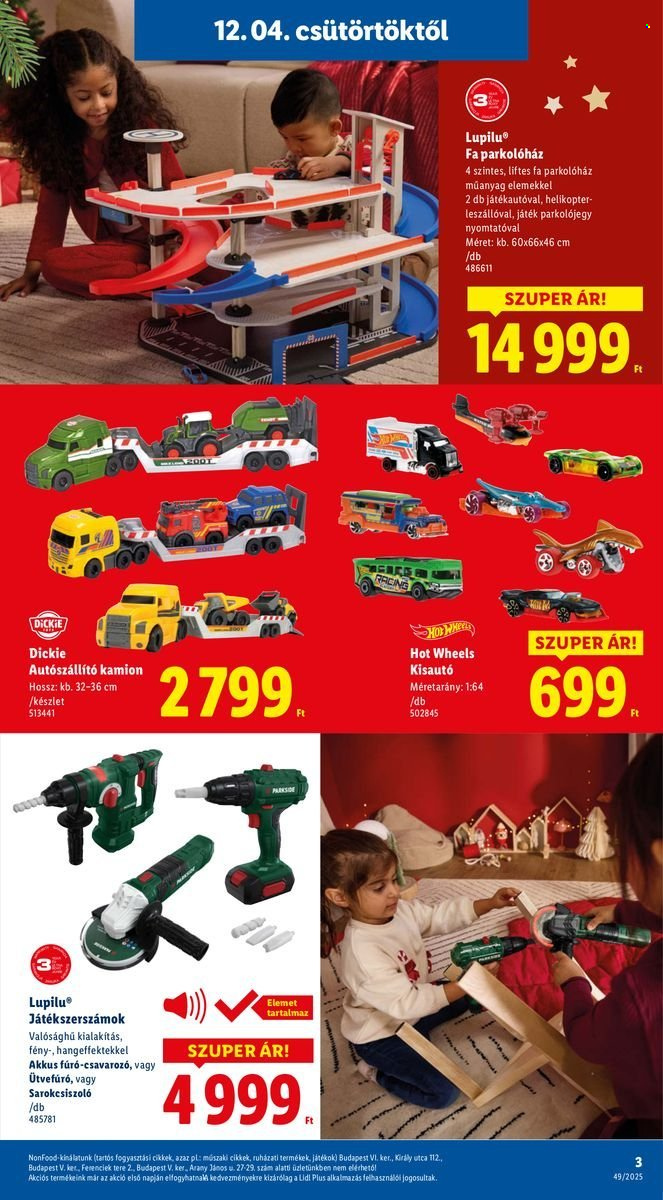 Lidl akciós újságok - 2025.12.04 - 2025.12.19. Oldal 3