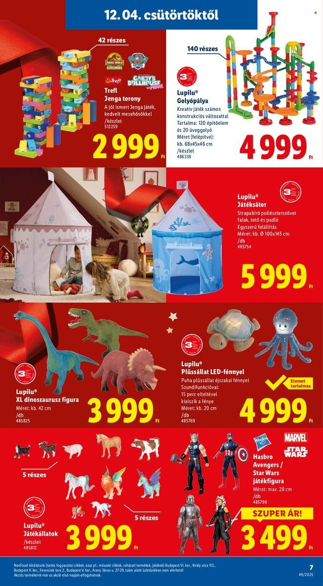Lidl akciós újságok - 2025.12.04 - 2025.12.19. Oldal 7