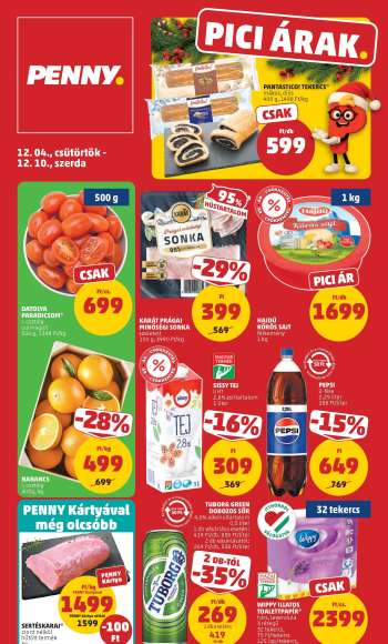 Újság Penny Market - 2025.12.04 - 2025.12.10.