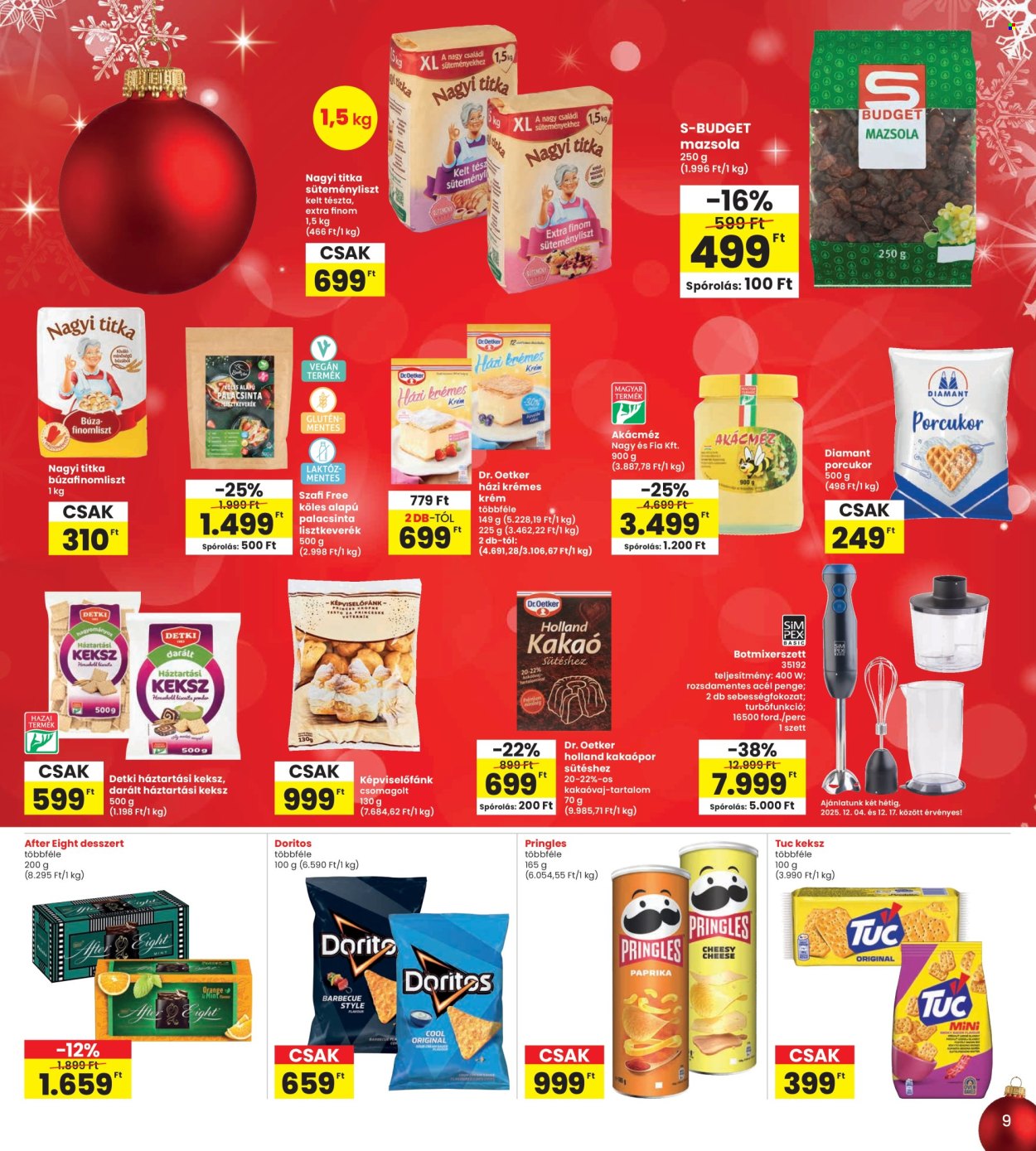 INTERSPAR akciós újságok - 2025.12.04 - 2025.12.10. Oldal 9